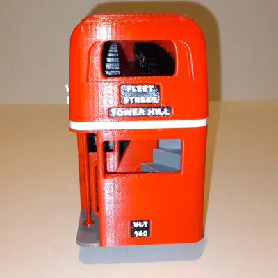 Decal PLA cho xe buýt London 2 tầng (Double-decks) của Winslow