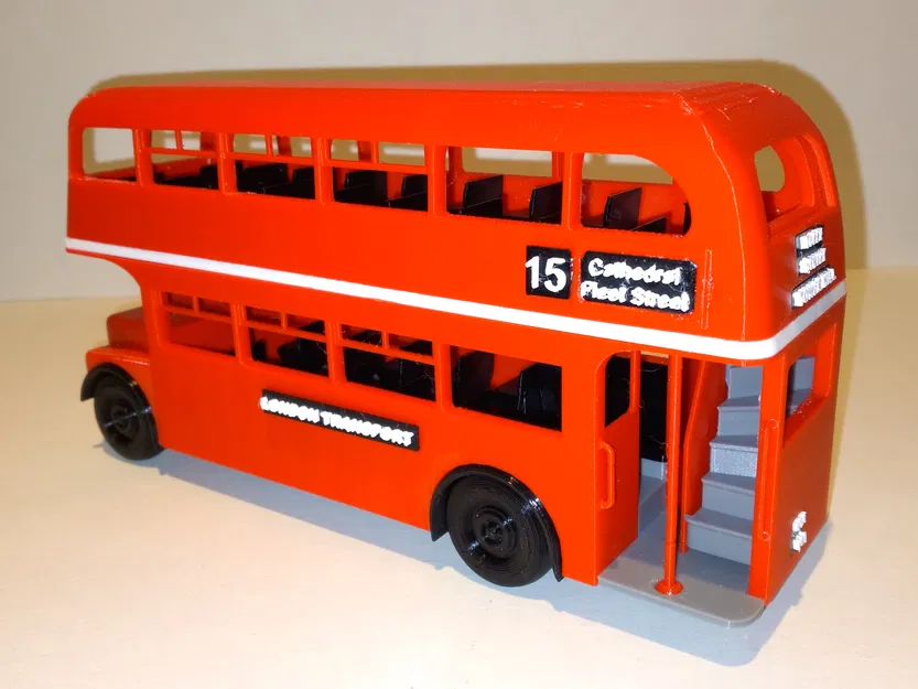 Decal PLA cho xe buýt London 2 tầng (Double-decks) của Winslow - Image 5