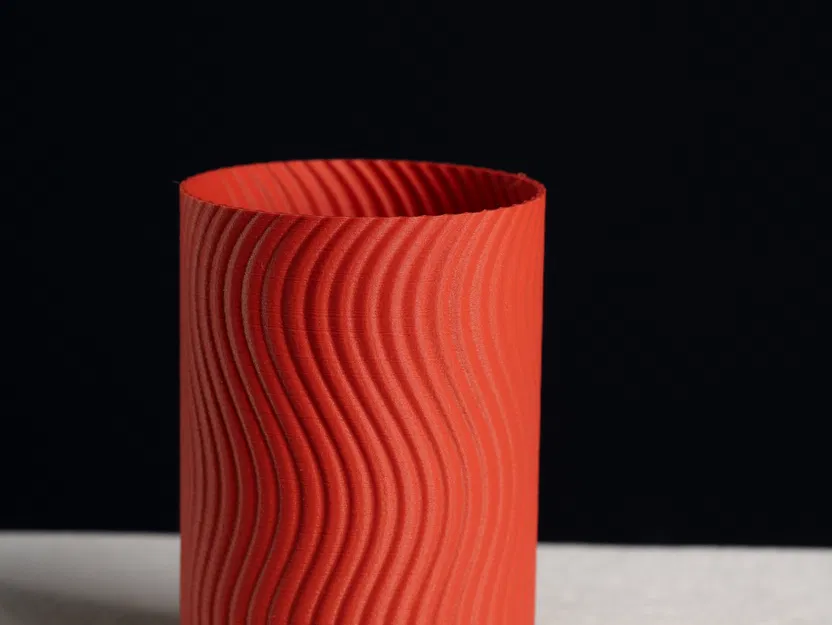 Ống cắm bút gợn sóng (vase mode) - Image 3