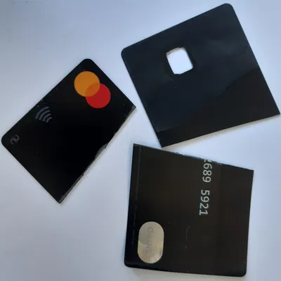 CREDIT CARD - Thẻ tạm thời để in 3D