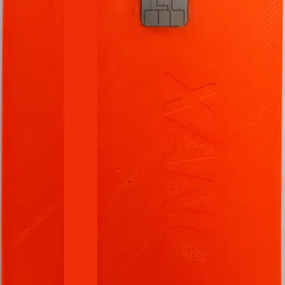 CREDIT CARD - Thẻ tạm thời để in 3D