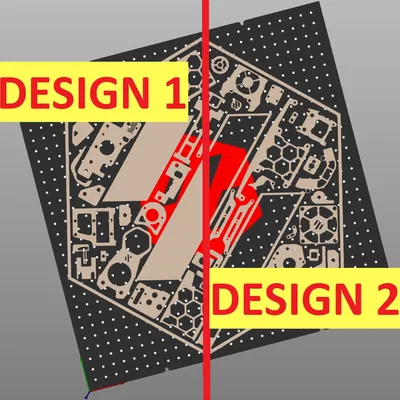 Nền VORON với các phần của Voron 2.4, Stealthburner và TAP