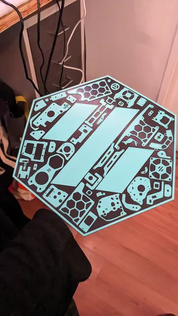 Logo parts Voron kèm nền (Voron parts logo with background) - Image 3