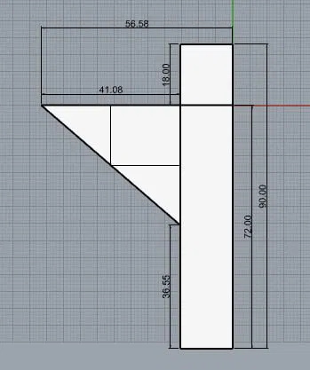 Chân tối giản cho kệ Ikea Ivar để biến thành kệ kiểu bàn - Image 3