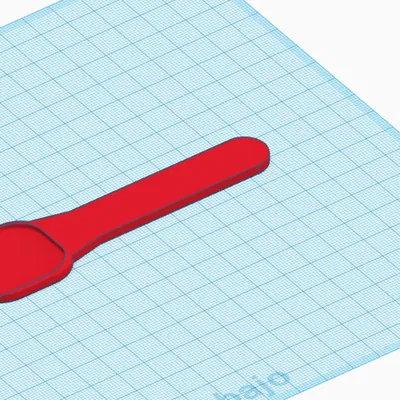 Cucharta - Muỗng du lịch in 3D