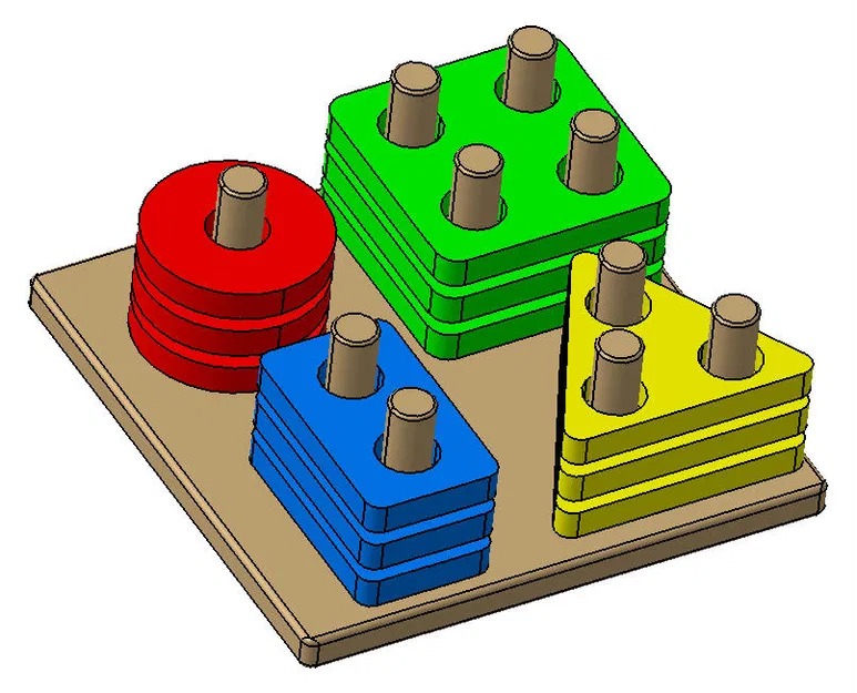Đồ chơi Montessori (montessori toy) - Image 1
