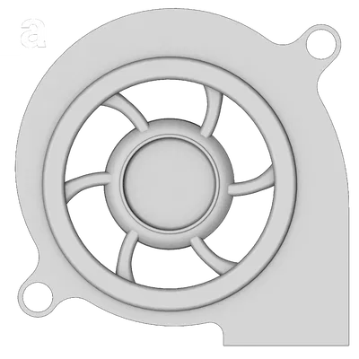 Chụp Quạt 5015 Tối Ưu Cho Máy In 3D Neptune 4