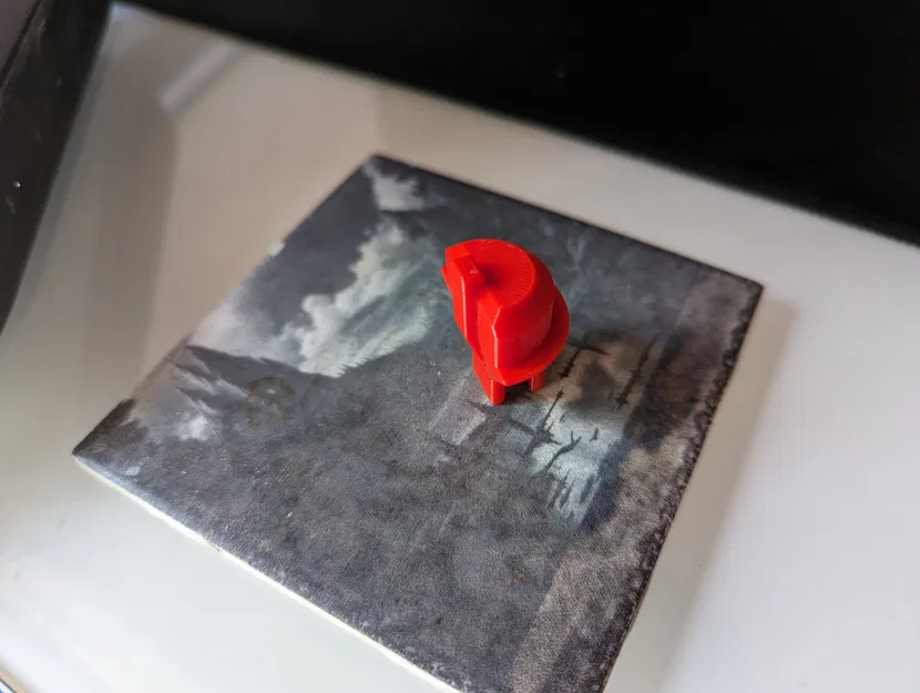 Nút giữ công tắc máy CNC Maslow 4 - In 3D không cần support - Image 2