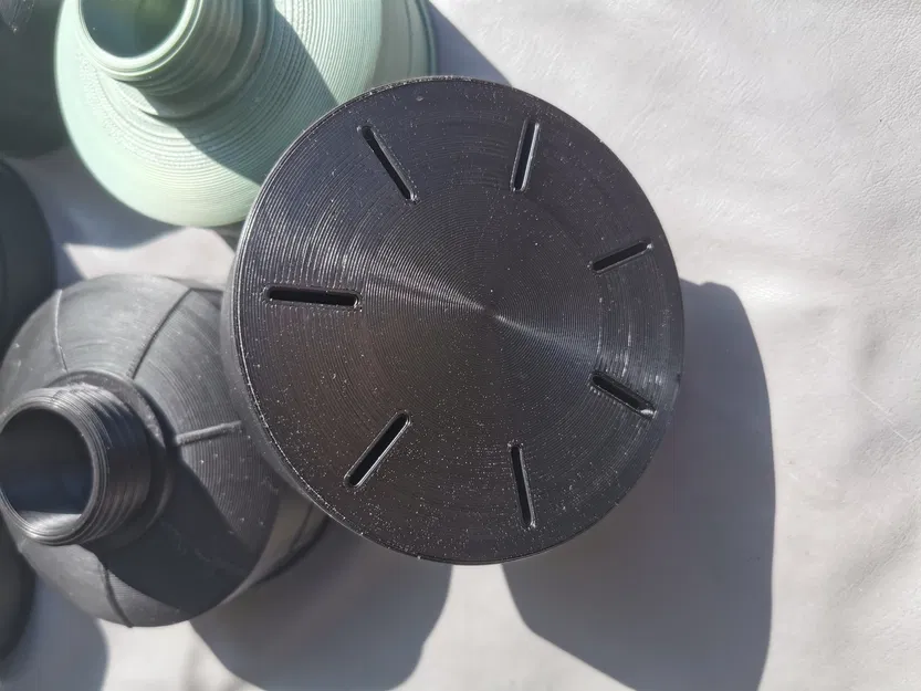 Mô Hình Ống Lọc Mặt Nạ Phòng Độc RD40 (Dummy) - Image 4