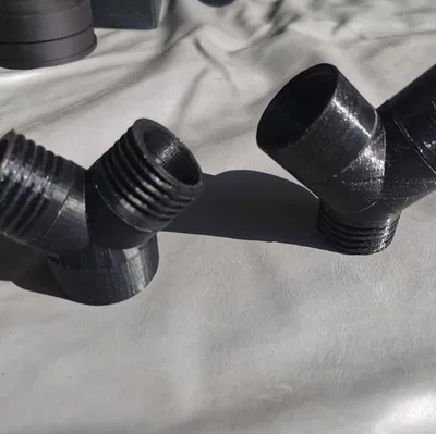 Đầu nối chữ Y RD40 cho ống mặt nạ phòng độc