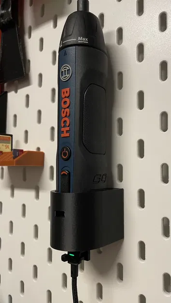 Giá treo Bosch Professional Go kèm cáp sạc nam châm cho IKEA Skadis - Image 1