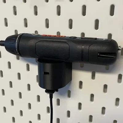 Giá treo Bosch Professional Go kèm cáp sạc nam châm cho IKEA Skadis