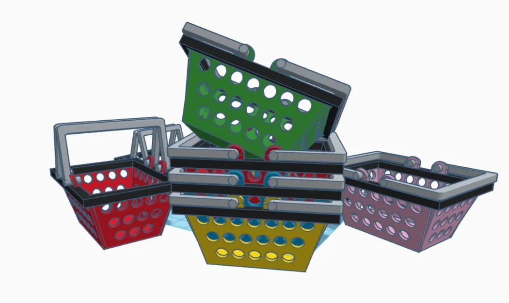 Giỏ Mua Sắm (gấp) – Designer Ed van der Heijden - Image 3