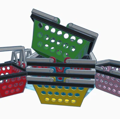 Giỏ Mua Sắm (gấp) – Designer Ed van der Heijden