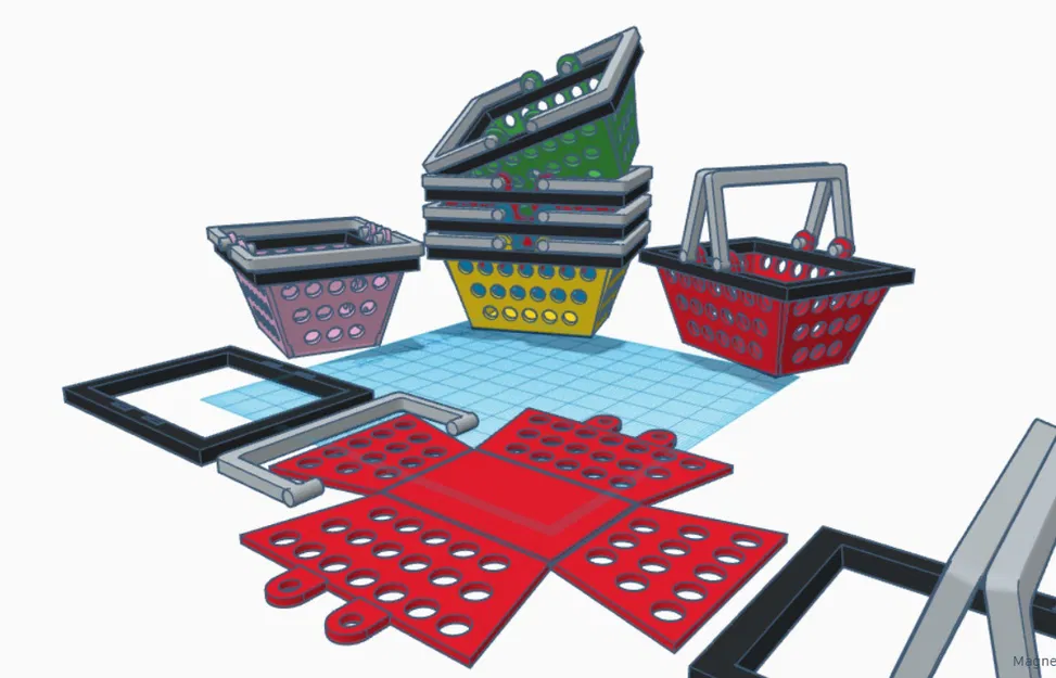 Giỏ Mua Sắm (gấp) – Designer Ed van der Heijden - Image 9