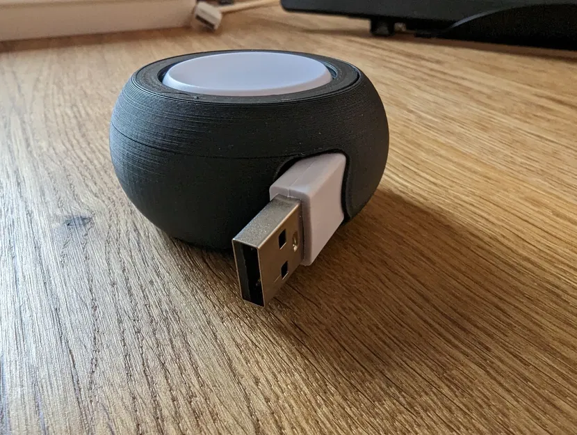 Dock sạc Pixel Watch gen 1 dạng case cuốn cáp & gắn ổ cắm (USB-C & USB-A) - Image 7