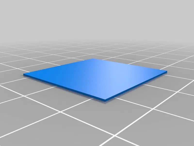 Bed Level Test – Miếng test cân chỉnh mặt bàn in 20x20mm - Image 1