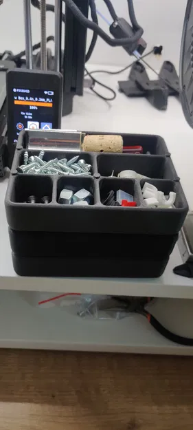 Hộp đựng ốc vít, phụ kiện đa năng xếp chồng tiện lợi - Image 2