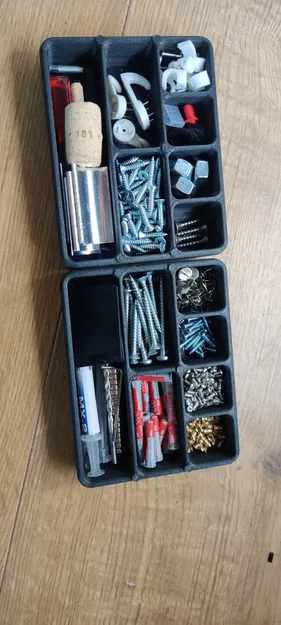 Hộp đựng ốc vít, phụ kiện đa năng xếp chồng tiện lợi - Image 3