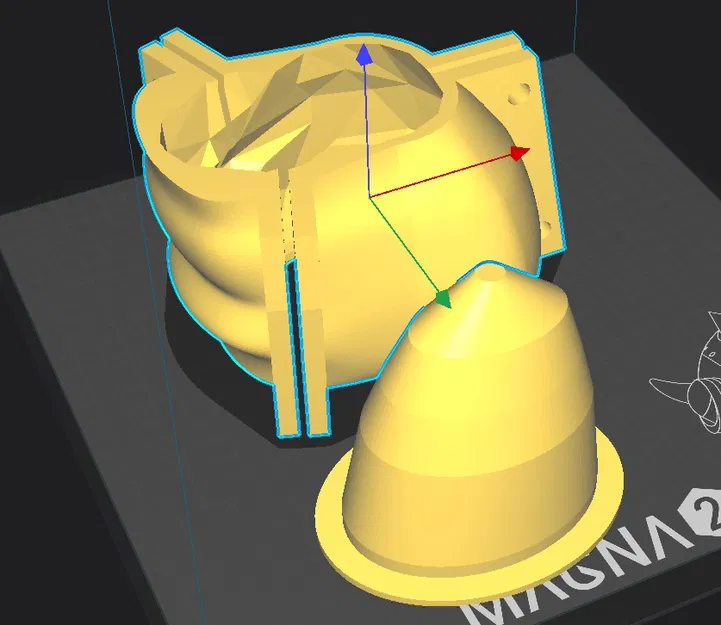 Khuôn Chậu Hoa Hình Đầu Lâu 3D Độc Đáo - Image 1