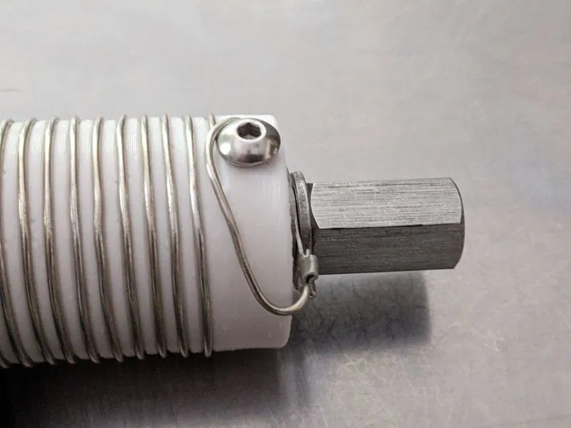 Antenna dọc portable dùng loading coil 26uH (đế tripod) - Image 2