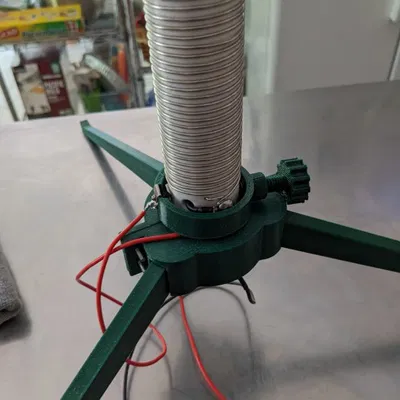 Antenna dọc portable dùng loading coil 26uH (đế tripod)