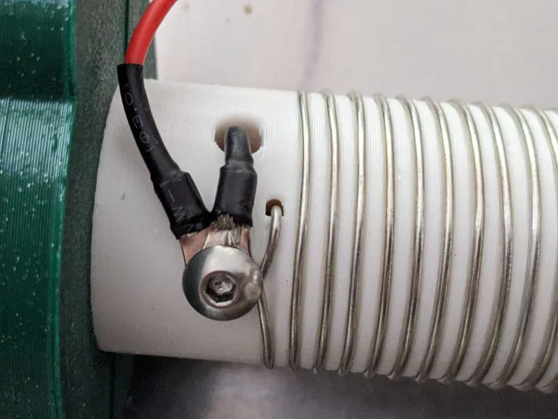 Antenna dọc portable dùng loading coil 26uH (đế tripod) - Image 6