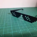 Kính Mắt "Thug Life" In 3D - Phụ Kiện Meme Độc Đáo - Thumbnail 1