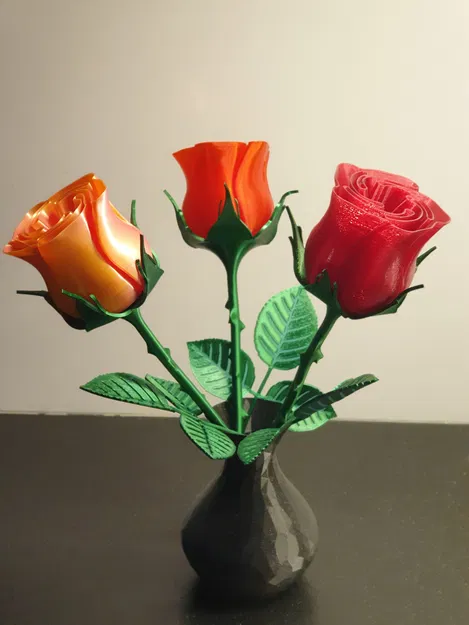 Lá tự nhiên uốn tạo hình sáng tạo, hợp với hoa hồng và nhiều loại hoa khác - Image 1