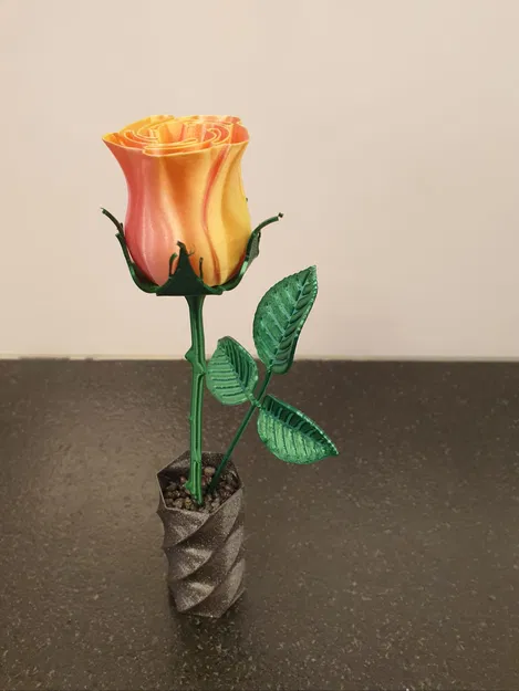 Lá tự nhiên uốn tạo hình sáng tạo, hợp với hoa hồng và nhiều loại hoa khác - Image 6