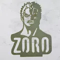Mô Hình 2D Zoro One Piece - Trang Trí Độc Đáo - Thumbnail 2