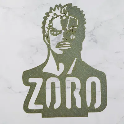 Mô Hình 2D Zoro One Piece - Trang Trí Độc Đáo