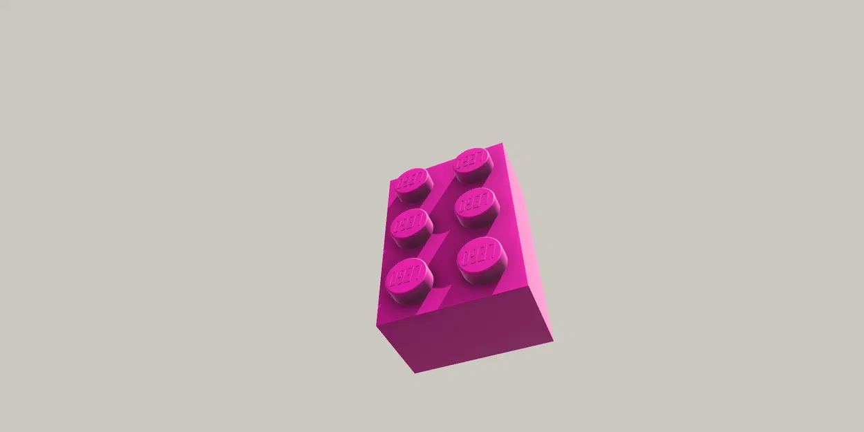 LEGO - Compatible Brick 2x3 - Image 1