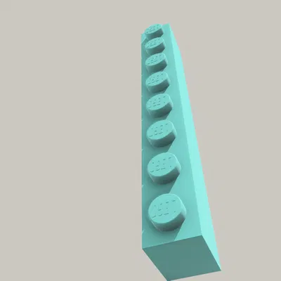 LEGO - Compatible Brick 1x8