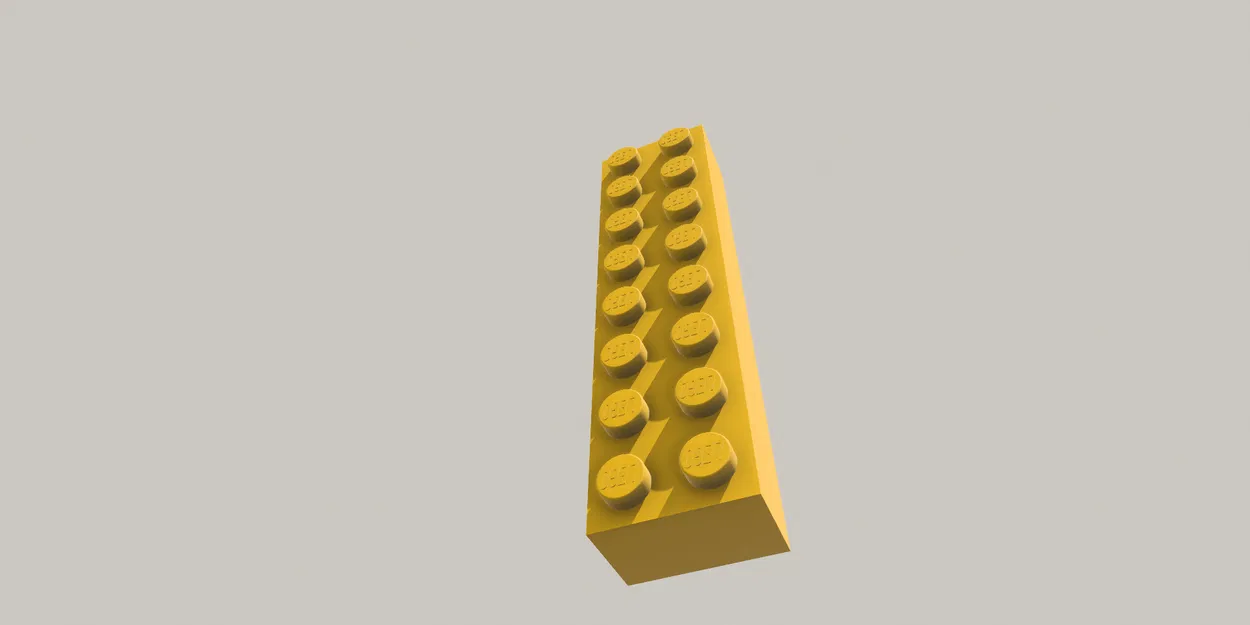 LEGO - Compatible Brick 2x8 - Image 1