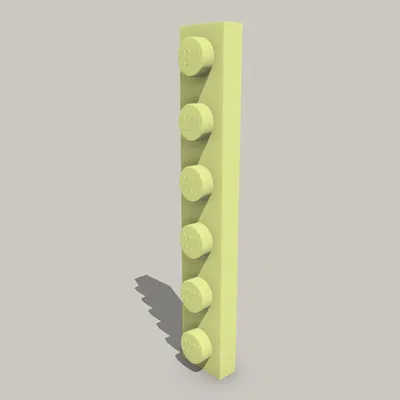 LEGO - Compatible Plate 1x6