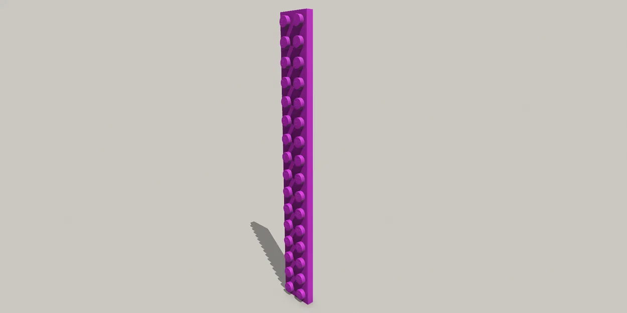 LEGO - Compatible Plate 2x16 - Image 1