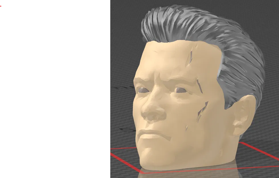 Đầu Terminator Arnold 3D cho Mô hình Dummy13/Lucky 13 - Image 2