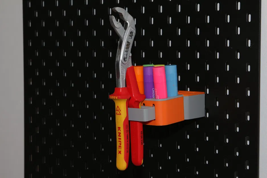 Bộ Skadis Box collection – hộp lưu trữ SKÅDIS xếp chồng, tuỳ biến nhãn - Image 6