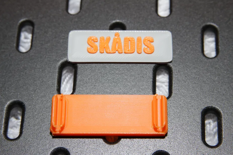 Bộ Skadis Box collection – hộp lưu trữ SKÅDIS xếp chồng, tuỳ biến nhãn - Image 11