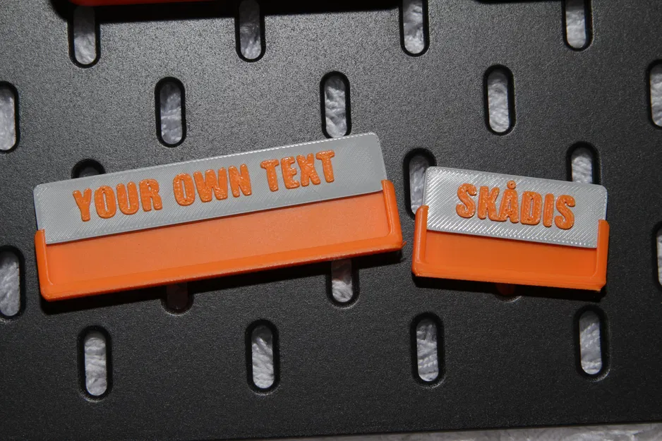 Bộ Skadis Box collection – hộp lưu trữ SKÅDIS xếp chồng, tuỳ biến nhãn - Image 14