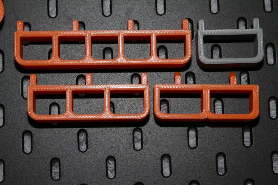 Bộ Skadis Box collection – hộp lưu trữ SKÅDIS xếp chồng, tuỳ biến nhãn - Image 16