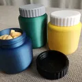 Chai Pill Packer Bottle (Parametric) – Nắp vặn ren, nhiều kích cỡ - Thumbnail 5