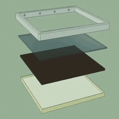 Vỏ hiển thị Pixel Art HUB75