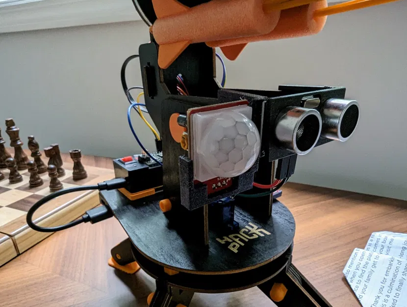 Ngàm gắn cảm biến PIR cho IR Turret - CrunchLabs Hack Pack 001 - Image 2