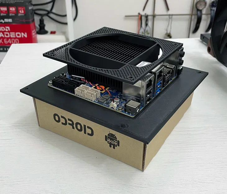 Adapter quạt 120mm cho Odroid H4 - Image 1