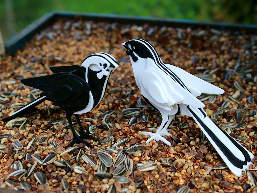 Kit Card Xếp Hình Chim Trang Trí 3D - Image 7