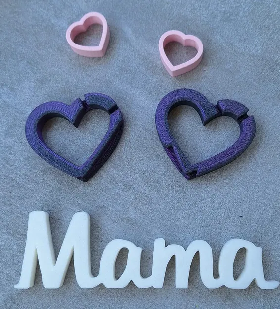 Mama Herz – Dựng chữ Mama kèm trái tim - Image 3