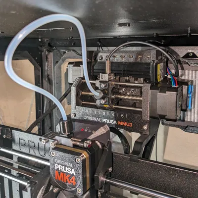 Ngàm gắn ngang MMU3 vừa Original Prusa Enclosure