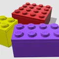 Hộp lưu trữ Lego xếp chồng (Stackable Lego Storage Containers) - Thumbnail 2